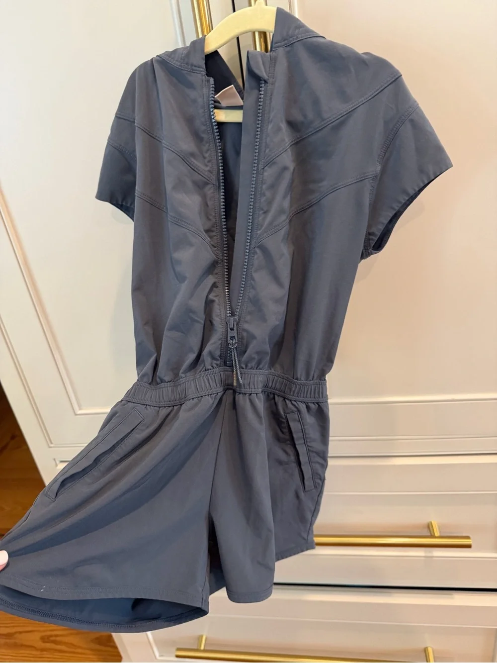 Athleta girls zip